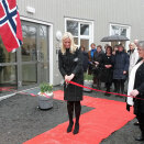 25. mars: Kronprinsesse Mette-Marit åpner det nye krisesenteret på Kongsberg (Foto: Liv Anette Luane, Det kongelige hoff)